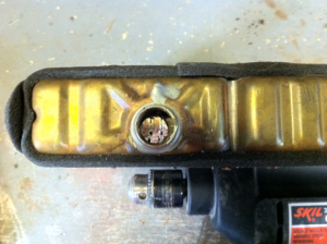 Drilled hole for wiring in location of water inlet-outlet Drilled hole for wiring in location of water inlet-outlet